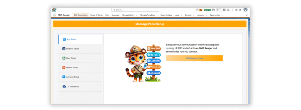 application to configurate.